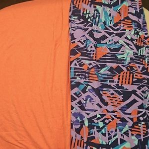 2 pair LulaRoe leggings OS